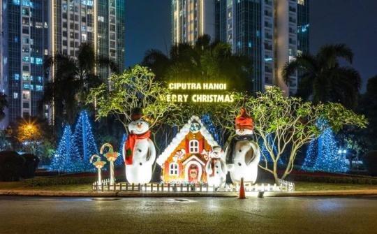 Ý nghĩa thú vị của những món đồ trang trí Giáng Sinh tại Ciputra Hà Nội